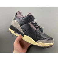 Black Jordan A x Air 3 Ma Maniere FZ4811-001 0825